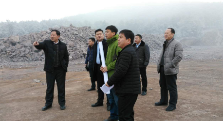 仟億達與葫蘆島市領(lǐng)導不畏嚴寒，共同實(shí)地考察勘測及選址